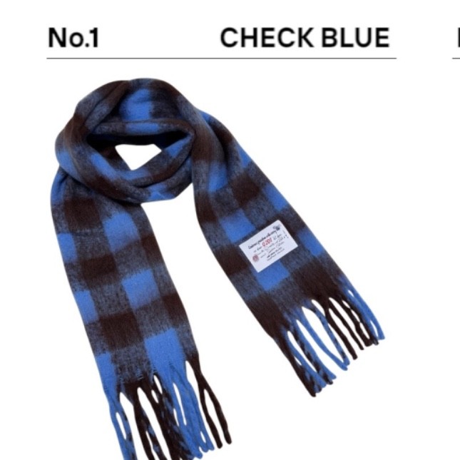 목도리 골라줘!! 어두운색 많이 입긴해