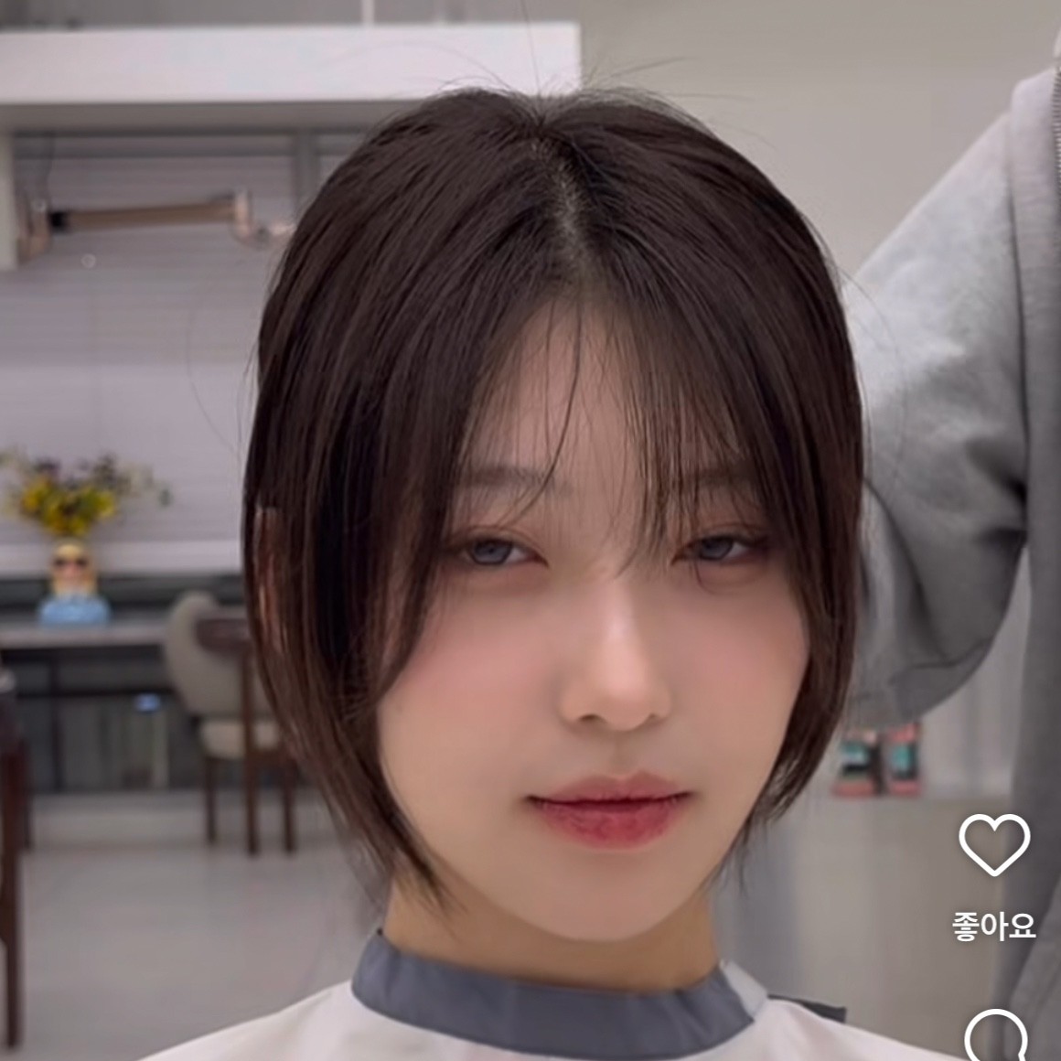 얼굴 가로로 긴 동그란 계란형 앞머리 뭐가 나아